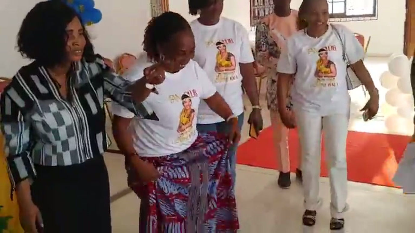 Festivité d'accueil réservé à la chantre